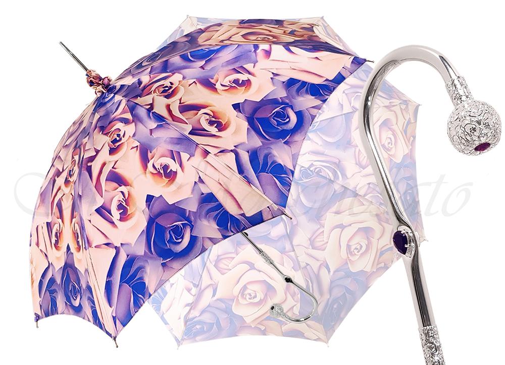 Exclusive Rose Design - Beautiful Silver Plated Handle - il-marchesato