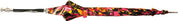 Parasol Multi-Color Floral Umbrella for Women  - Black Leather Handle - il-marchesato
