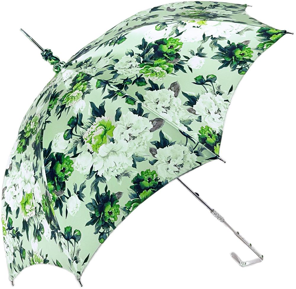 Flowered Green Parasol - il-marchesato