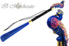 Enamelled Peacock Shoehorn By il Marchesato - il-marchesato