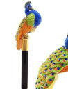 Enamelled Peacock Shoehorn By il Marchesato - il-marchesato