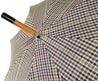 Double Cloth Men's Umbrella - Cotton Fabric - il-marchesato