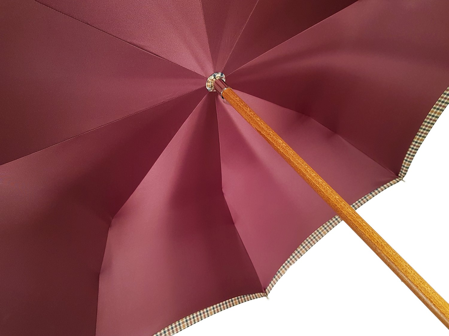 Double Cloth Men's Umbrella - Cotton Fabric - il-marchesato